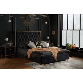 Charles Black Bed Frame