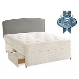 Sealy Essentials Firm Double 2 Drawer Divan Bed
