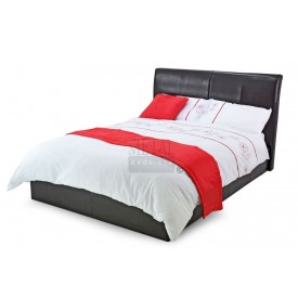 Texan Black Or Brown Double Bed Frame
