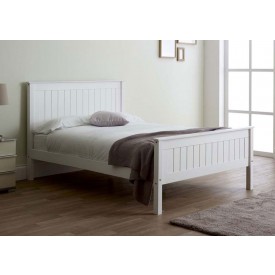 Taurean White Bed Frame 