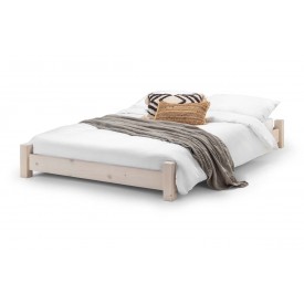Tokyo White Low Bed Frame
