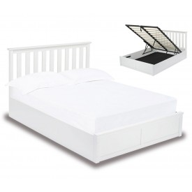 Orton White Ottoman Bed Frame