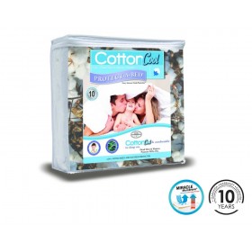 Cotton Cool Single Mattress Protector