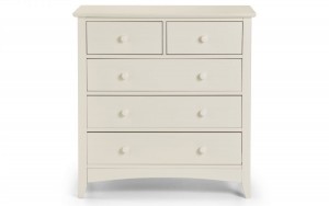Cambell 3+2 Stone White Chest