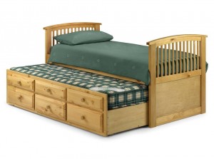Pine Sleepover Captains Bed