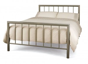 Modena Champagne Double Bed Frame
