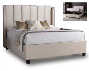 Aura Stone Ottoman Bed Frame