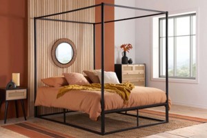 Farrington Black Four Poster