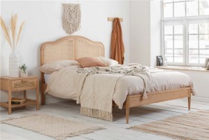 Leon Oak Bed Frame