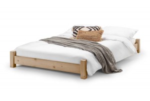 Tokyo Light Oak Low Bed Frame