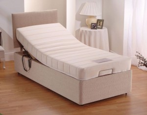 Memory Foam Adjustable Single Divan Bed
