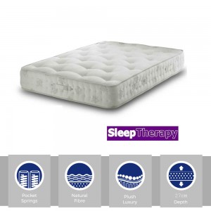 Natural Sleep Pocket 1400 Three Quarter Mattress