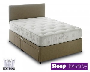 Natural Sleep Pocket 1400 Three Quarter Divan Bed