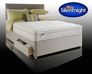 Silentnight Munich Kingsize 4 Drawer Divan With Latex