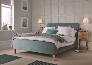 Peter Aqua Bed Frame