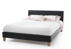 Tyrol Black Double Bed Frame
