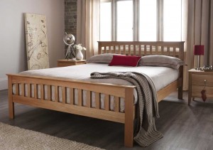 Windsor Classic Oak Double Bed Frame
