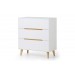 Alcester White 3 Drawer Chest