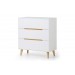 Alcester White 3 Drawer Chest