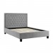 Rheanna Light Grey Bed Frame