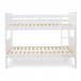Quadra White Small Double Bunk Bed