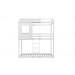 White Cabin Bunk Bed
