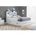 Amalfi White Storage Bed Frame