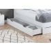 Amalfi White Storage Bed Frame