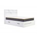 Amalfi White Storage Bed Frame