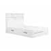 Amalfi White Storage Bed Frame