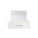 Amalfi White Storage Bed Frame