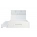 Amalfi White Storage Bed Frame