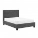 Rheanna Dark Grey Bed Frame