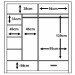 Newcastle Sliding Door Wardrobe