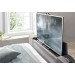 Arrow Hopsack Grey TV Bed Frame 