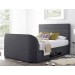 Avocet Hopsack Grey TV Bed Frame 