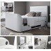 Avocet White TV Bed Frame 