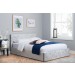 Berlin Parade Silver Velvet Ottoman Storage Bed Frame