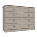 Cambridge Clay 4 Drawer Double Chest