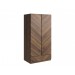 Catalan Walnut 2 Door Wardrobe