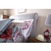 Chicago Silver Sleigh Bed Frame