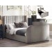 Clarke Light Grey TV Storage Bed Frame