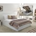 Connect White Ottoman Bed Frame