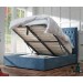 Dakar Teal Ottoman Bed Frame