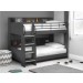 Double Star Grey Bunk Bed