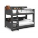 Double Star Grey Bunk Bed