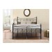 Emily Black Double Bed Frame