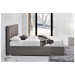 Hann Grey Ottoman Bed Frame