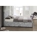 Hann Crushed Steel Ottoman Bed Frame