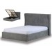 Dark Grey Hotel Ottoman Bed Frame